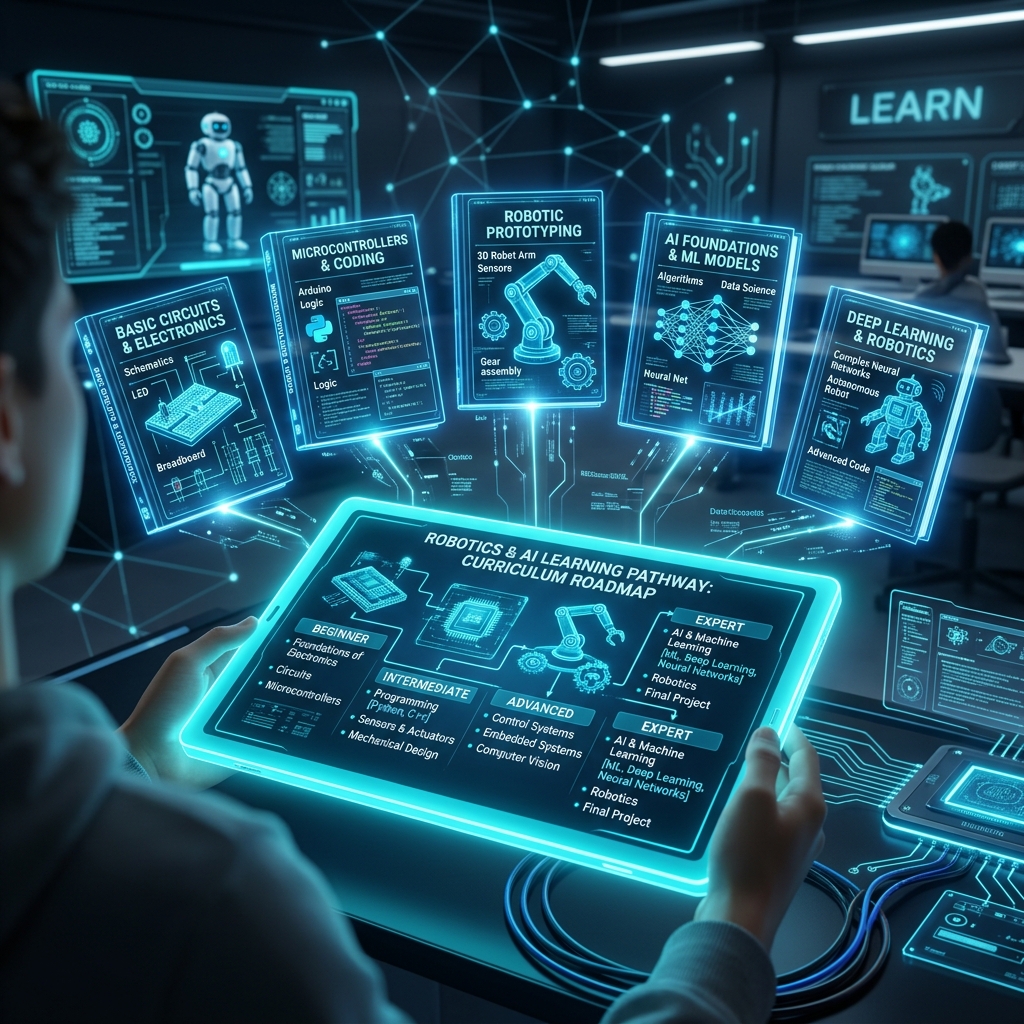 Structured Robotics & AI Curriculum Roadmap