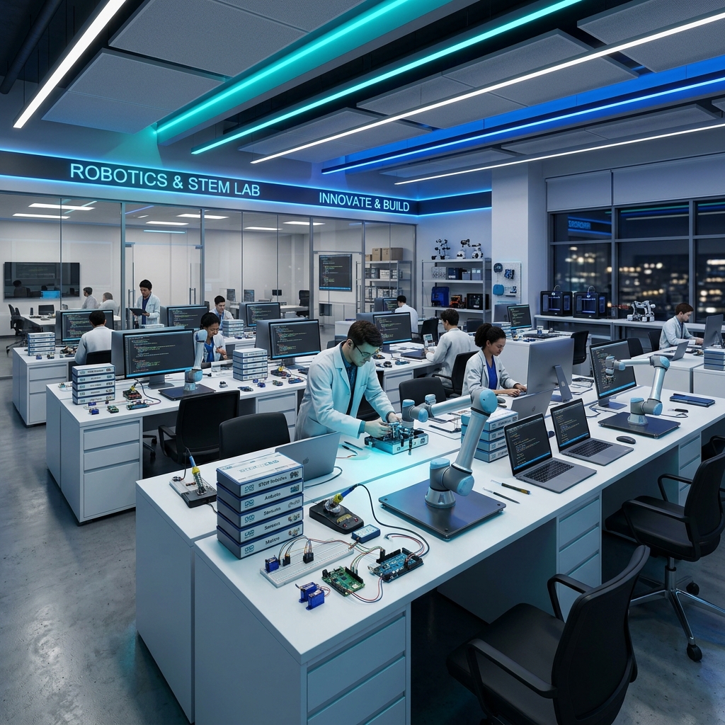 Turnkey Robotics & STEM Lab Deployment